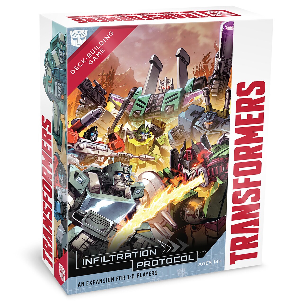 Transformers Deck-Building Game: Infiltration Protocol Expansion - Ages 14+, 1-5 Players